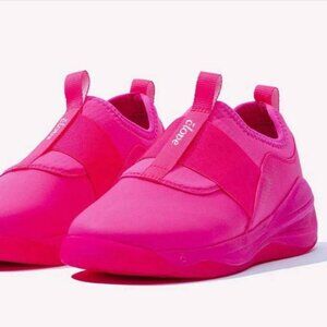 Used pink clove sneakers size 9W
